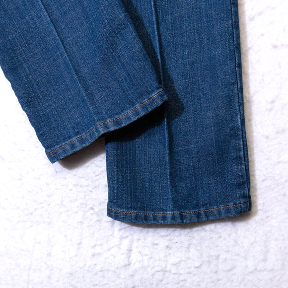Jones NY Jeans Womens 12 - 32x28 Today Jean Straight Med Blue Wash Denim *READ - Picture 10 of 10